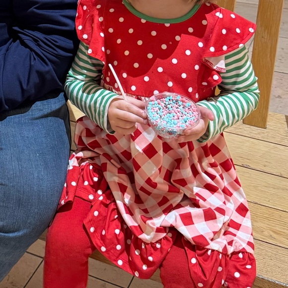 Millie Loves Lily Christmas Dress Size - Picture 3 of 3